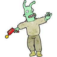 Cartoon Alien N173