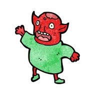 little demon cartoon