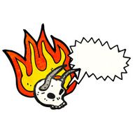 cartoon devil skull N5
