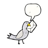 cartoon carrier pidgeon N2
