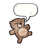 cartoon teddy bear N494
