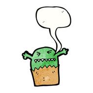 cartoon small monster N2