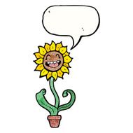 Cartoon Sunflower N48
