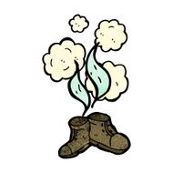 smelly old boots cartoon N9