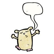Cartoon Hamster N14