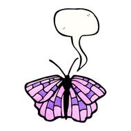 Cartoon Butterfly N140