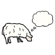 Cartoon Sheep N58