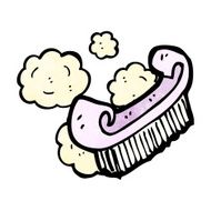 cartoon nail brush N7