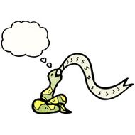 hissing snake cartoon N47