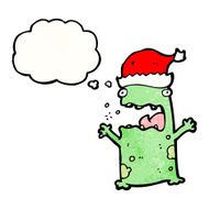 christmas frog cartoon N4