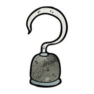cartoon pirate hook N5