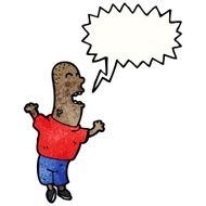 shouting man cartoon N26