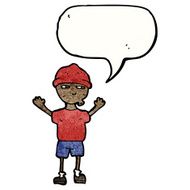 cartoon man with speech bubble N77