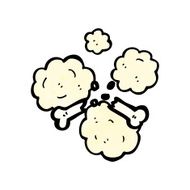 cartoon broken bone symbol N3