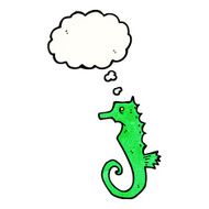 seahorse cartoon N6