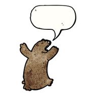 cartoon bear roaring N3