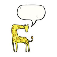 Cartoon Giraffe N56