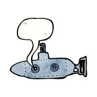 Cartoon Submarine N22
