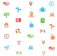 Summer travel - seamless background N2