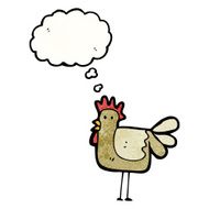 Cartoon Hen N43