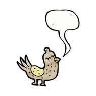 Cartoon Bird N564