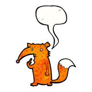 curious fox cartoon N3