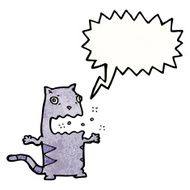 burping cat cartoon N33