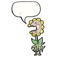 monster flower cartoon N3