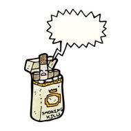 cigarette packet cartoon N2