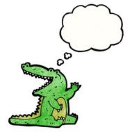 friendly crocodile cartoon N7