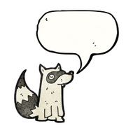 Cartoon Raccoon N43