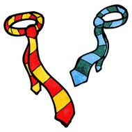 Cartoon Tie N53
