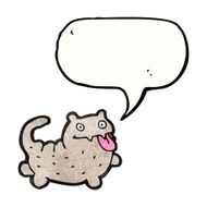 funny cartoon cat N271