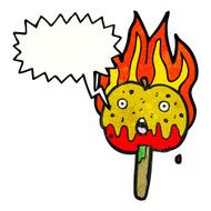 toffee apple cartoon N6