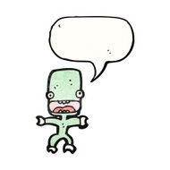 cartoon little alien N55