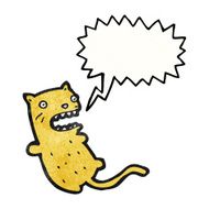 crazy cartoon cat N9