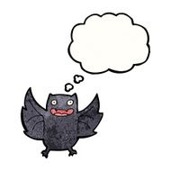 halloween bat cartoon N14