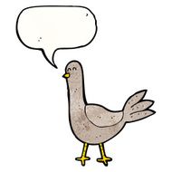 Cartoon Pigeon N37