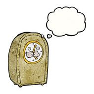 carriage clock cartoon character N3