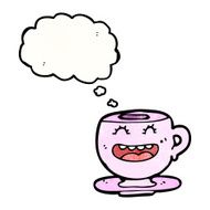 cartoon tea cup N48