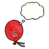 floating balloon cartoon character N16
