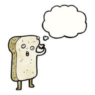sliced bread cartoon character N33