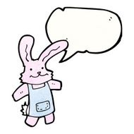 Cartoon Rabbit N216