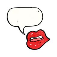 sexy cartoon lips N21