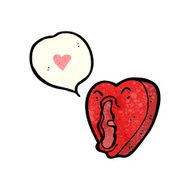 funny cartoon love heart N5