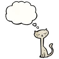Cute cartoon cat N68