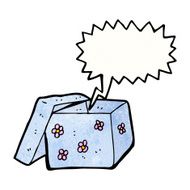 cartoon empty gift box N7