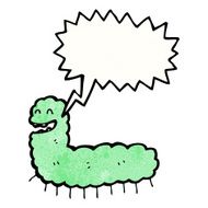Cartoon Caterpillar N118