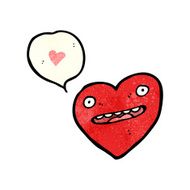 cartoon funny love heart N11