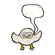 Cartoon Owl N228